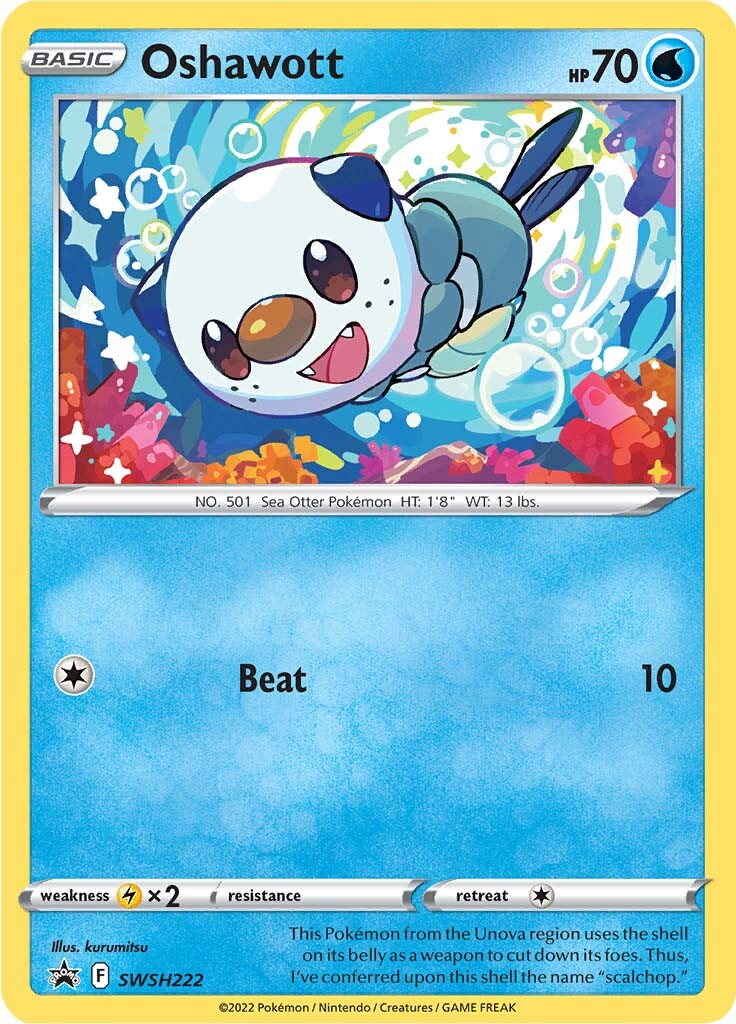 Oshawott (SWSH222) [Sword & Shield: Black Star Promos] | RetroPlay Games