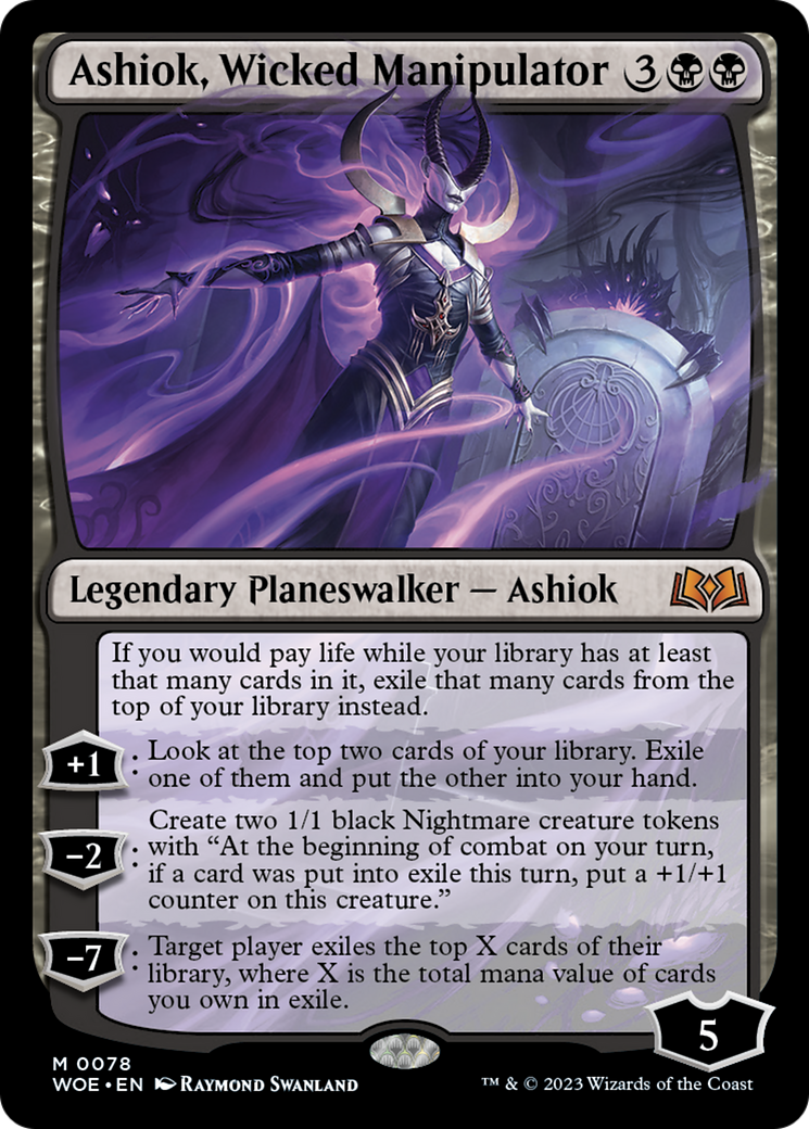 Ashiok, Wicked Manipulator [Wilds of Eldraine] | RetroPlay Games