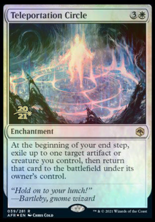 Teleportation Circle [Dungeons & Dragons: Adventures in the Forgotten Realms Prerelease Promos] | RetroPlay Games