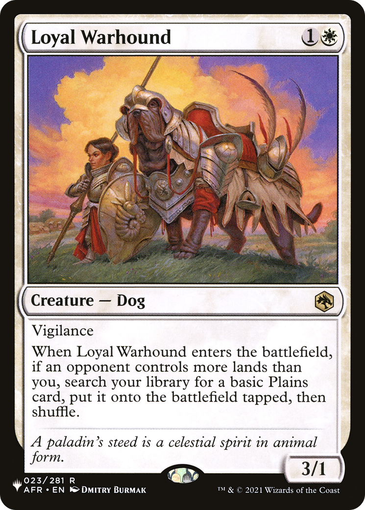 Loyal Warhound [The List] | RetroPlay Games