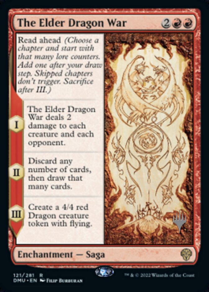 The Elder Dragon War (Promo Pack) [Dominaria United Promos] | RetroPlay Games