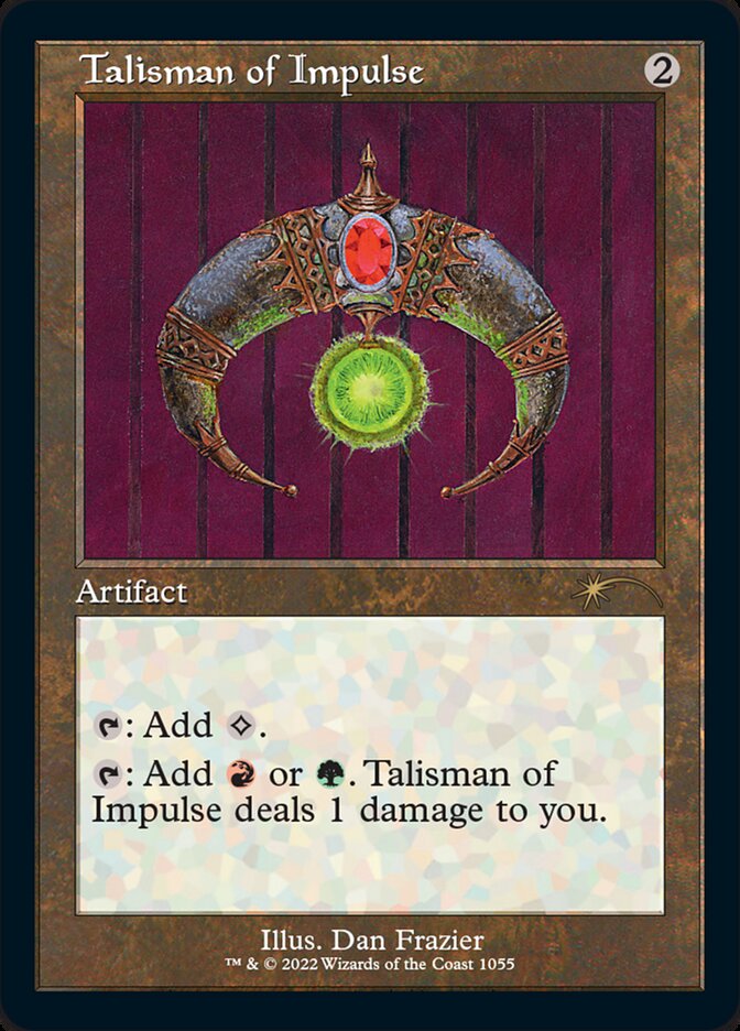 Talisman of Impulse (Foil Etched) [Secret Lair Drop Series] | RetroPlay Games