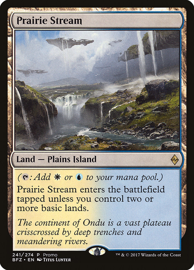 Prairie Stream (Promo) [Standard Showdown Promos] | RetroPlay Games