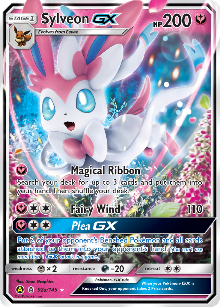 Sylveon GX (92a/145) [Alternate Art Promos] | RetroPlay Games