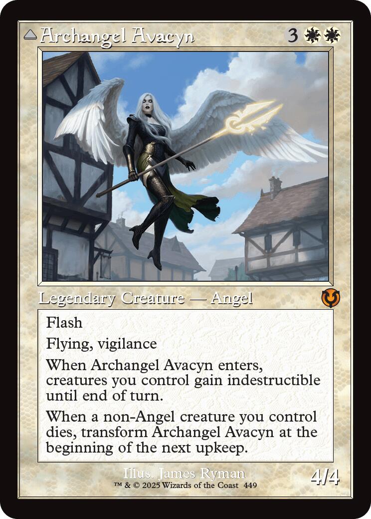 Archangel Avacyn // Avacyn, the Purifier (Retro Frame) [Innistrad Remastered] | RetroPlay Games