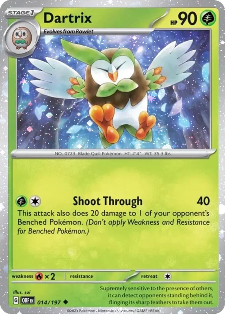 Dartrix (014/197) (Cosmos Holo) [Miscellaneous Cards] | RetroPlay Games