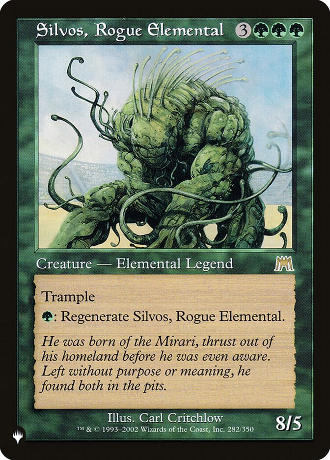 Silvos, Rogue Elemental [The List] | RetroPlay Games