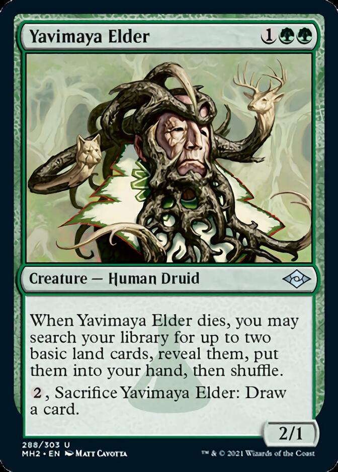 Yavimaya Elder (Foil Etched) [Modern Horizons 2] | RetroPlay Games