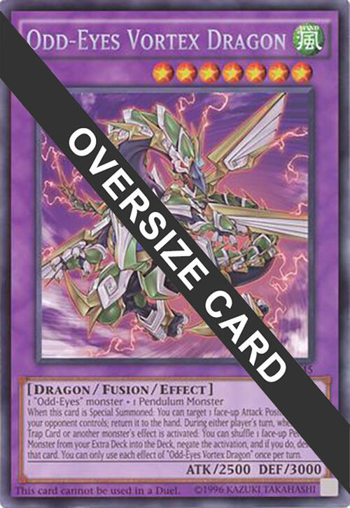 Odd-Eyes Vortex Dragon (Oversized) [DOCS-EN045] Promo | RetroPlay Games