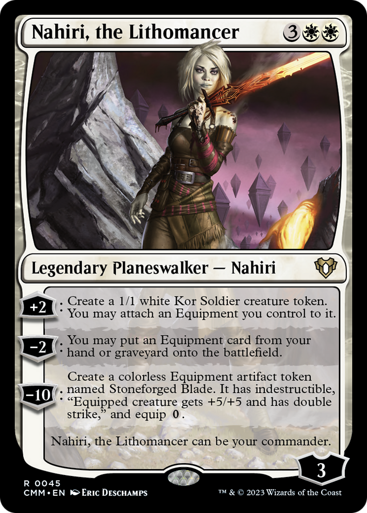 Nahiri, the Lithomancer [Commander Masters] | RetroPlay Games