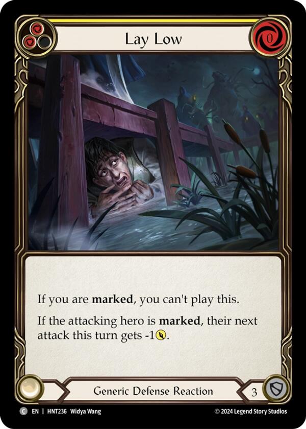 Lay Low [HNT236] (The Hunted)  Rainbow Foil | RetroPlay Games