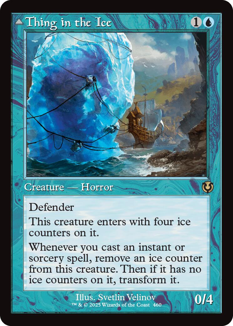 Thing in the Ice // Awoken Horror (Retro Frame) [Innistrad Remastered] | RetroPlay Games