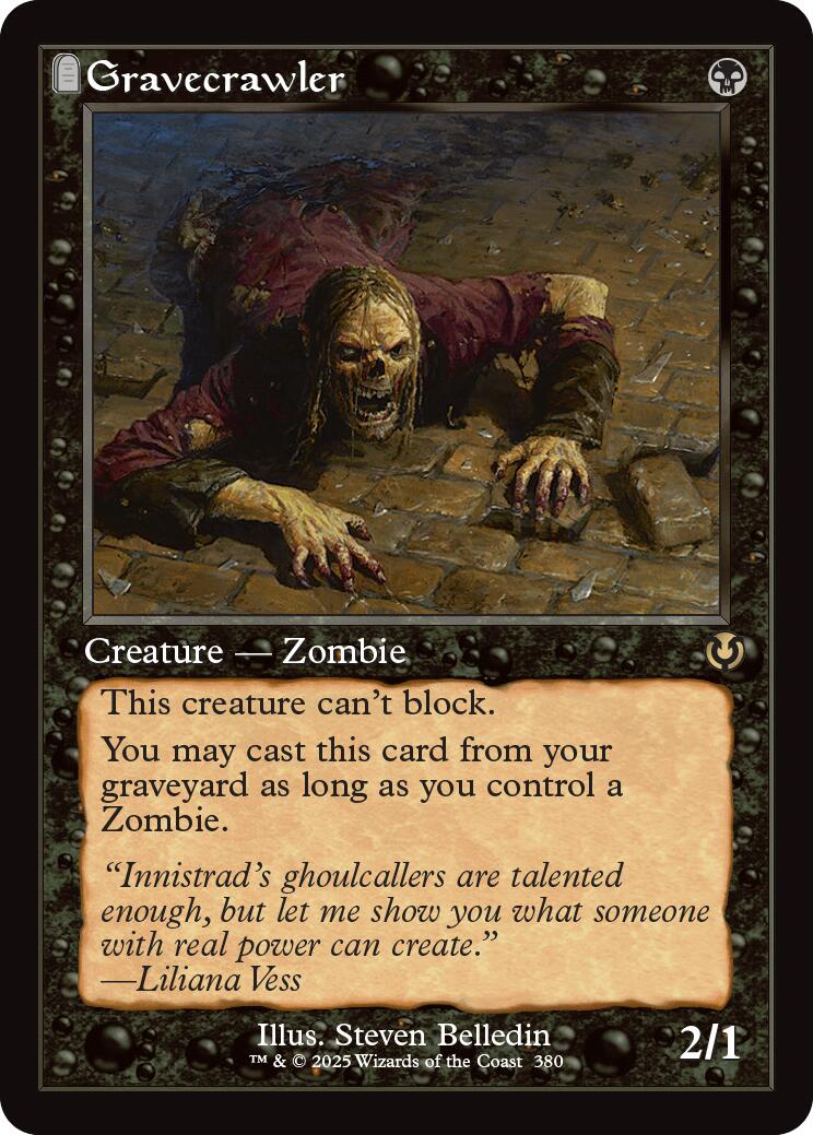 Gravecrawler (Retro Frame) [Innistrad Remastered] | RetroPlay Games