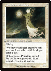 Lunarch Veteran // Luminous Phantom (Retro Frame) [Innistrad Remastered] | RetroPlay Games