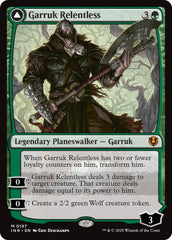 Garruk Relentless // Garruk, the Veil-Cursed [Innistrad Remastered] | RetroPlay Games