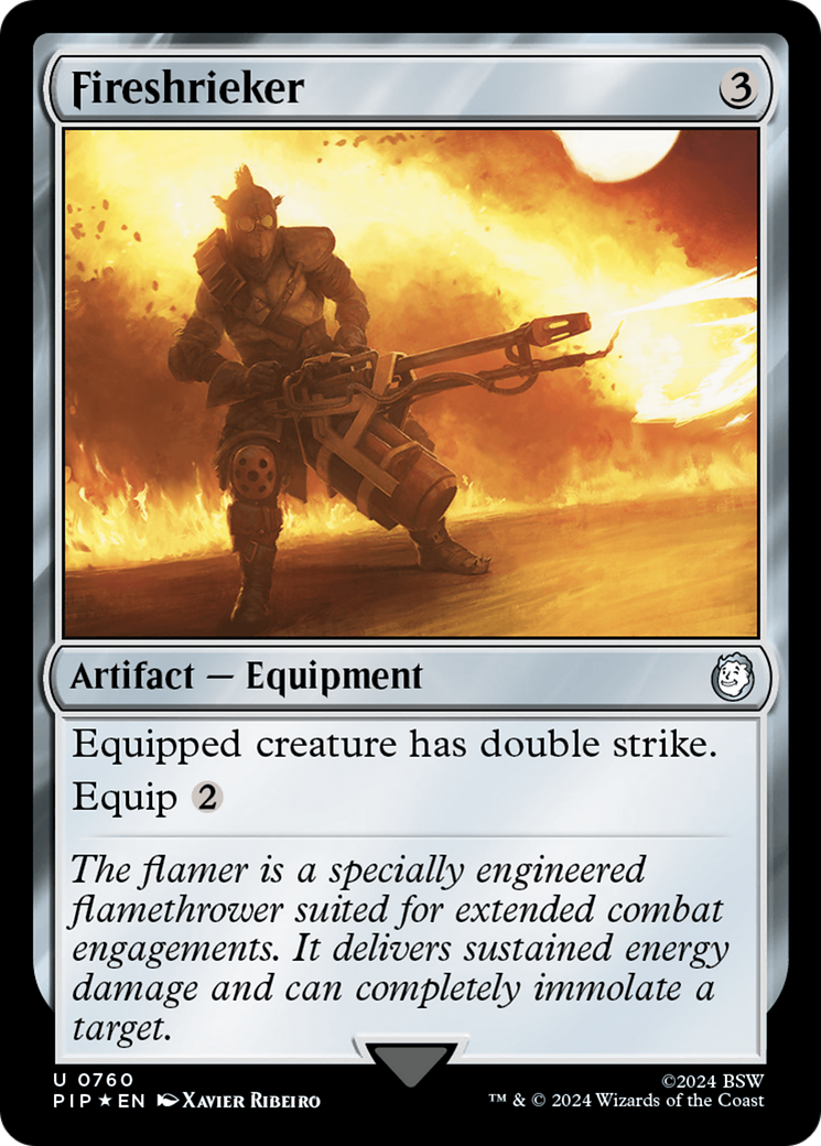Fireshrieker (Surge Foil) [Fallout] | RetroPlay Games