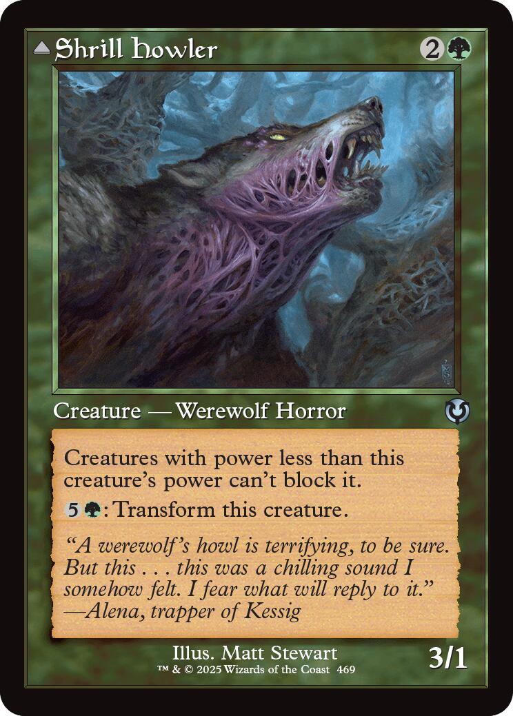 Shrill Howler // Howling Chorus (Retro Frame) [Innistrad Remastered] | RetroPlay Games