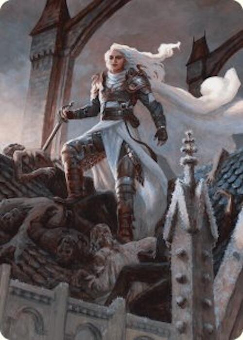 Thalia, Heretic Cathar Art Card [Innistrad Remastered Art Series] | RetroPlay Games