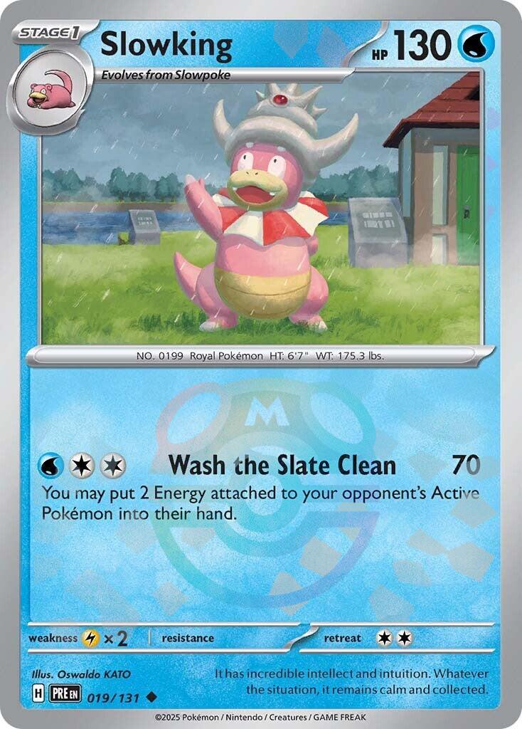 Slowking (019/131) (Master Ball Pattern) [Scarlet & Violet: Prismatic Evolutions] | RetroPlay Games
