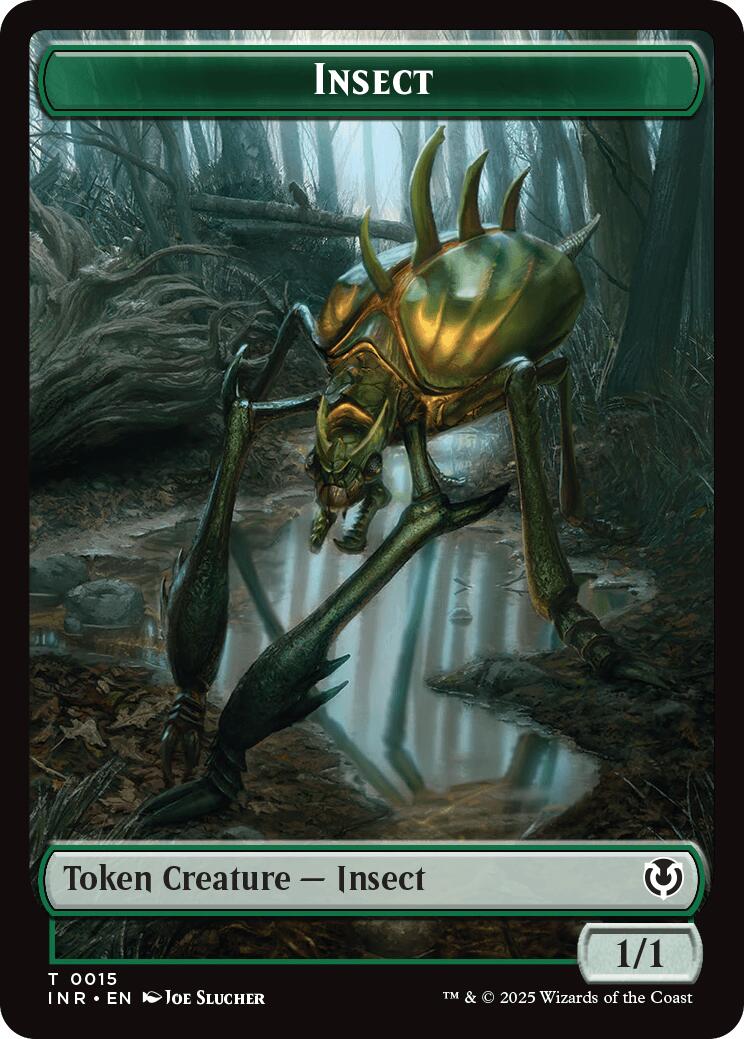 Insect // Spider Double-Sided Token [Innistrad Remastered Tokens] | RetroPlay Games