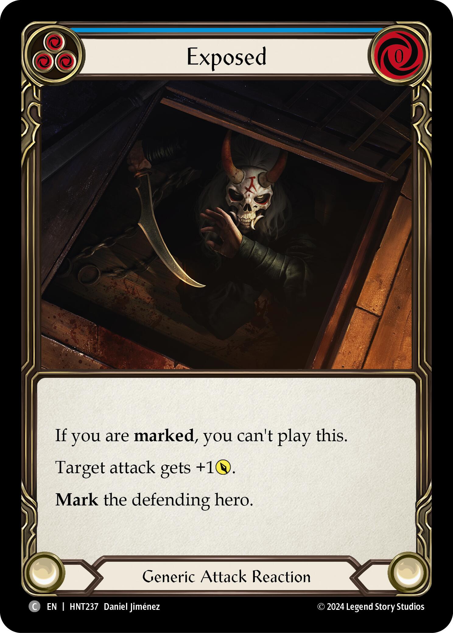 Exposed (Blue) [HNT237] (The Hunted) | RetroPlay Games