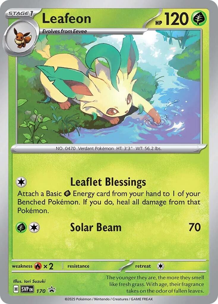 Leafeon (SVP170) [Scarlet & Violet: Black Star Promos] | RetroPlay Games