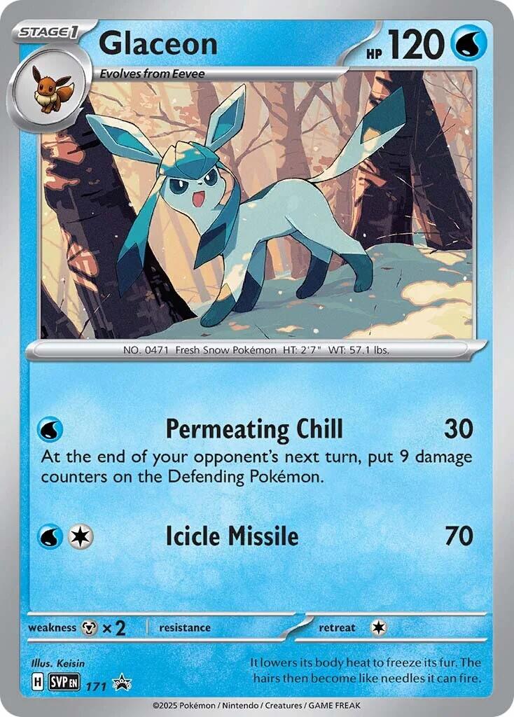 Glaceon (SVP171) [Scarlet & Violet: Black Star Promos] | RetroPlay Games
