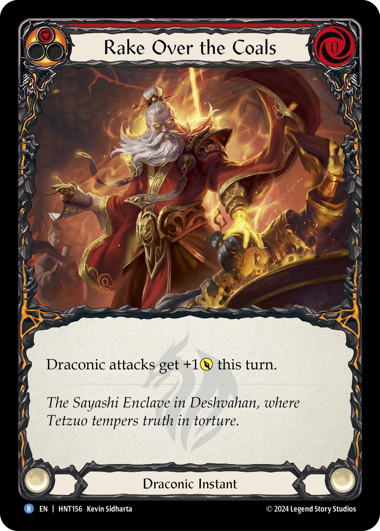 Rake Over the Coals (Red) [HNT156] (The Hunted) | RetroPlay Games