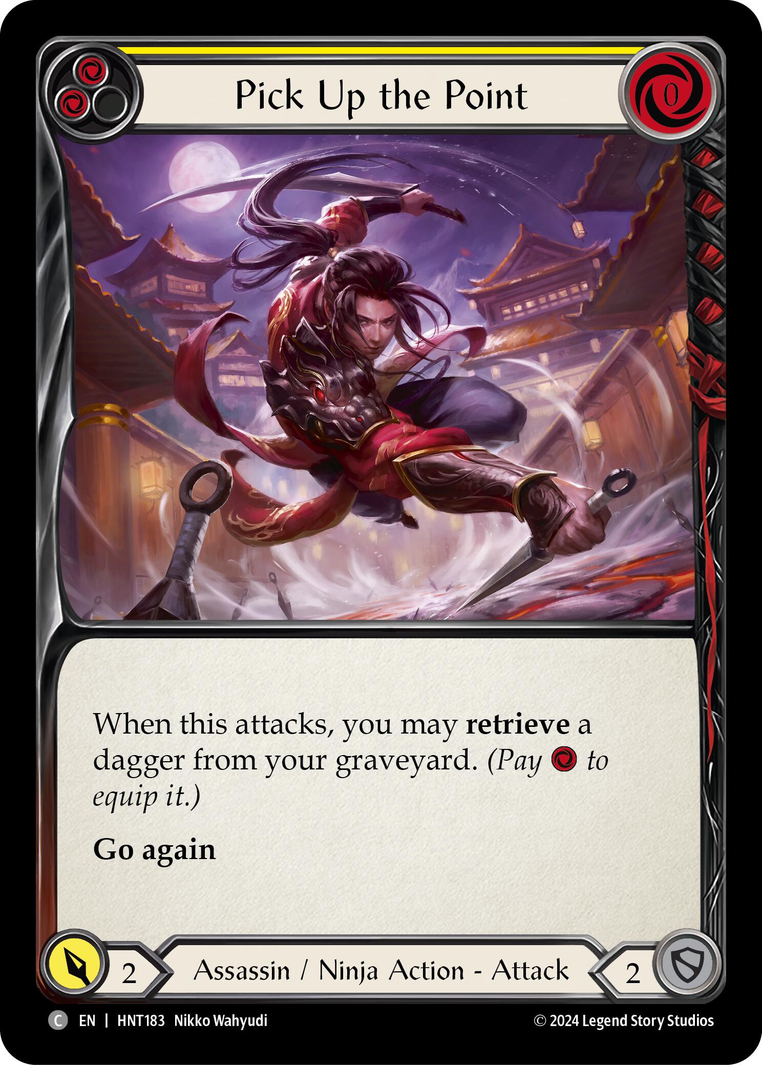 Pick Up the Point (Yellow) [HNT183] (The Hunted) | RetroPlay Games