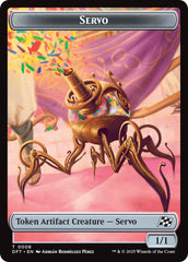 Servo // Thopter (0009) Double-Sided Token [Aetherdrift Tokens] | RetroPlay Games