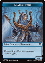 Shapeshifter // Zombie (0003) Double-Sided Token [Aetherdrift Tokens] | RetroPlay Games
