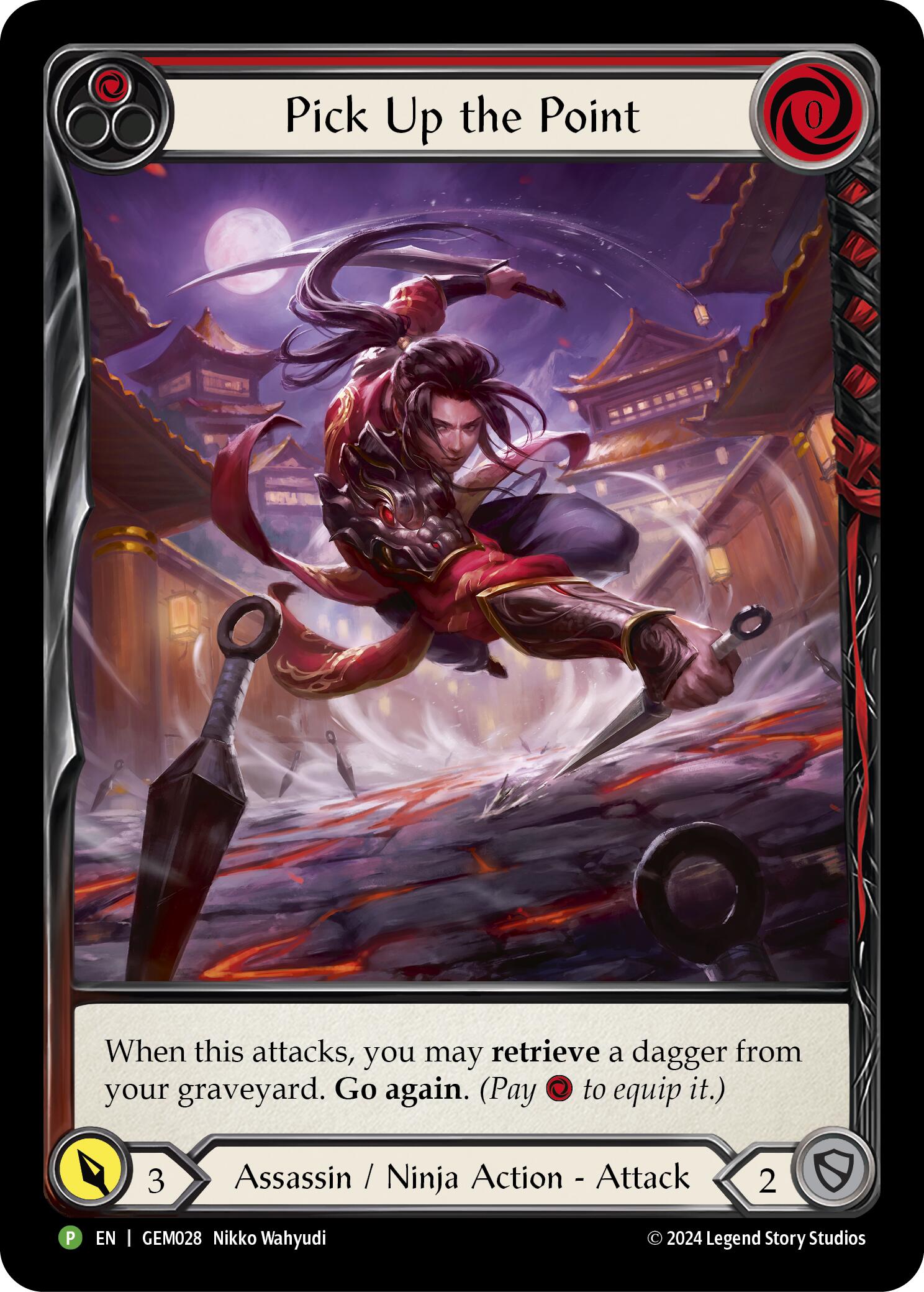 Pick Up the Point (Red) [GEM028] (GEM Pack 1)  Rainbow Foil | RetroPlay Games