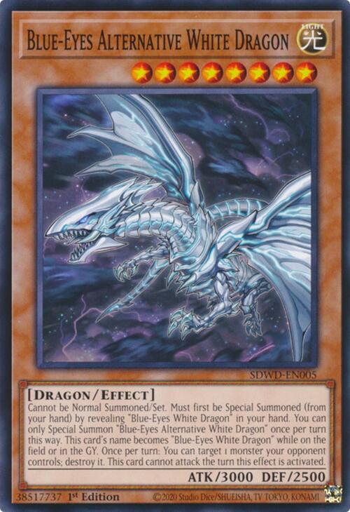Blue-Eyes Alternative White Dragon [SDWD-EN005] Common | RetroPlay Games