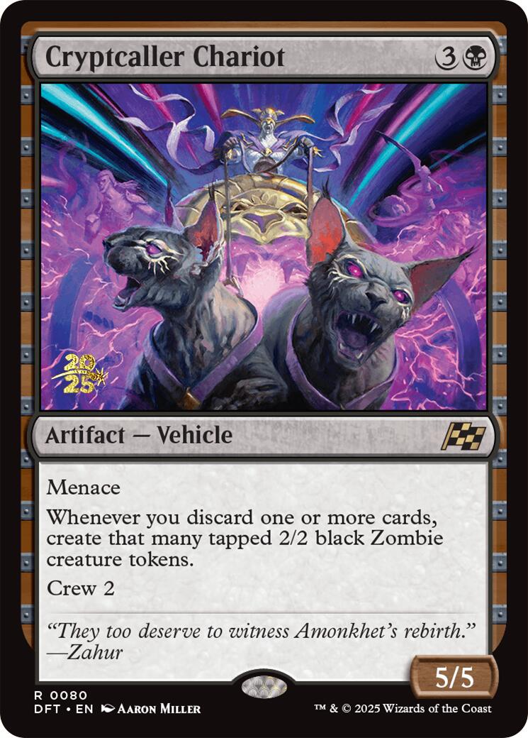 Cryptcaller Chariot [Aetherdrift Prerelease Promos] | RetroPlay Games