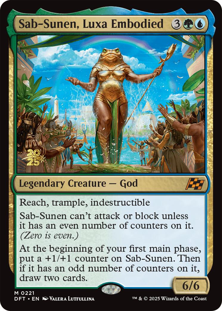 Sab-Sunen, Luxa Embodied [Aetherdrift Prerelease Promos] | RetroPlay Games