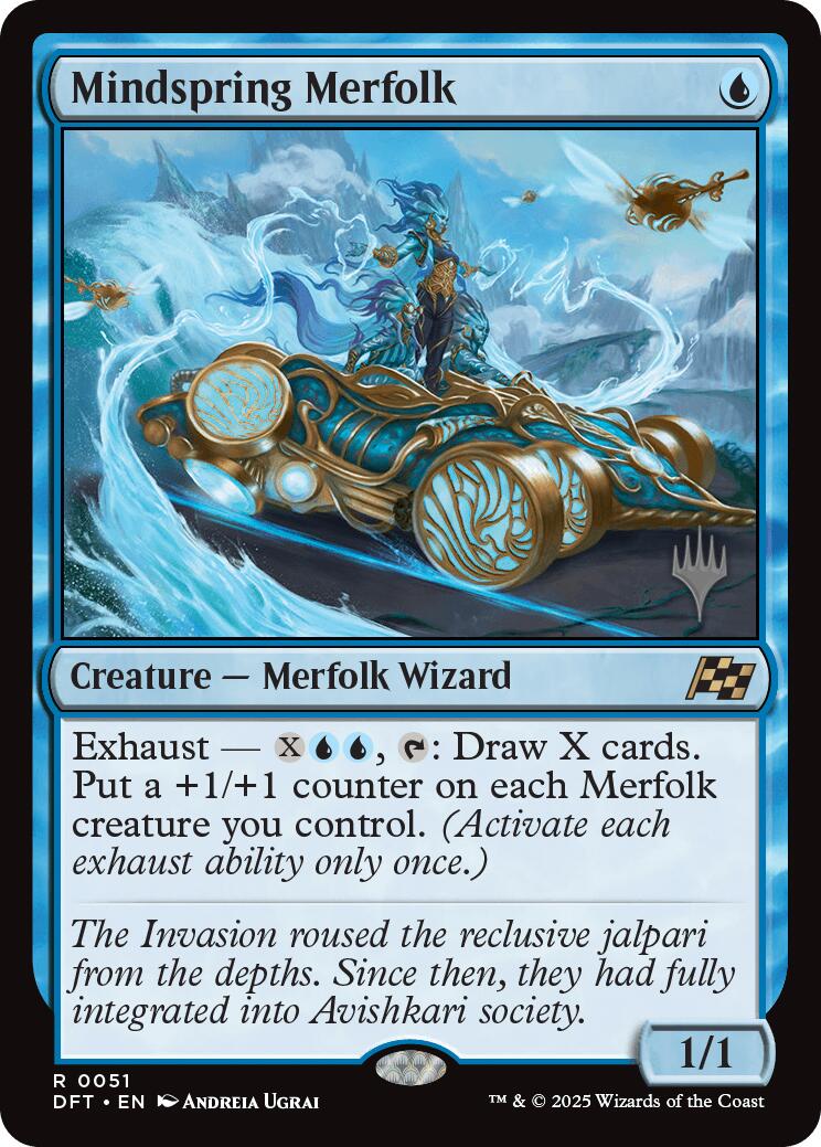 Mindspring Merfolk [Aetherdrift Promos] | RetroPlay Games