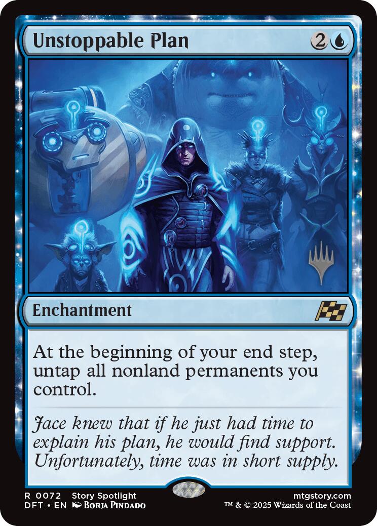 Unstoppable Plan (Promo Pack) [Aetherdrift Promos] | RetroPlay Games