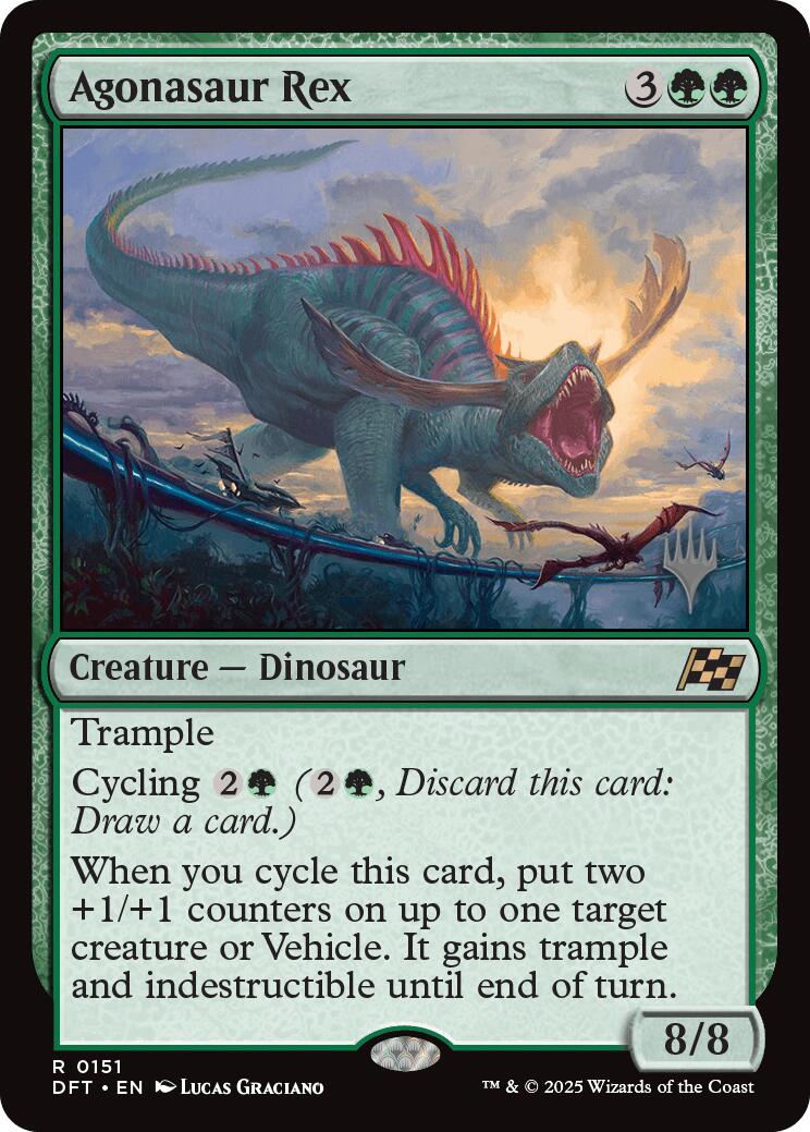 Agonasaur Rex [Aetherdrift Promos] | RetroPlay Games