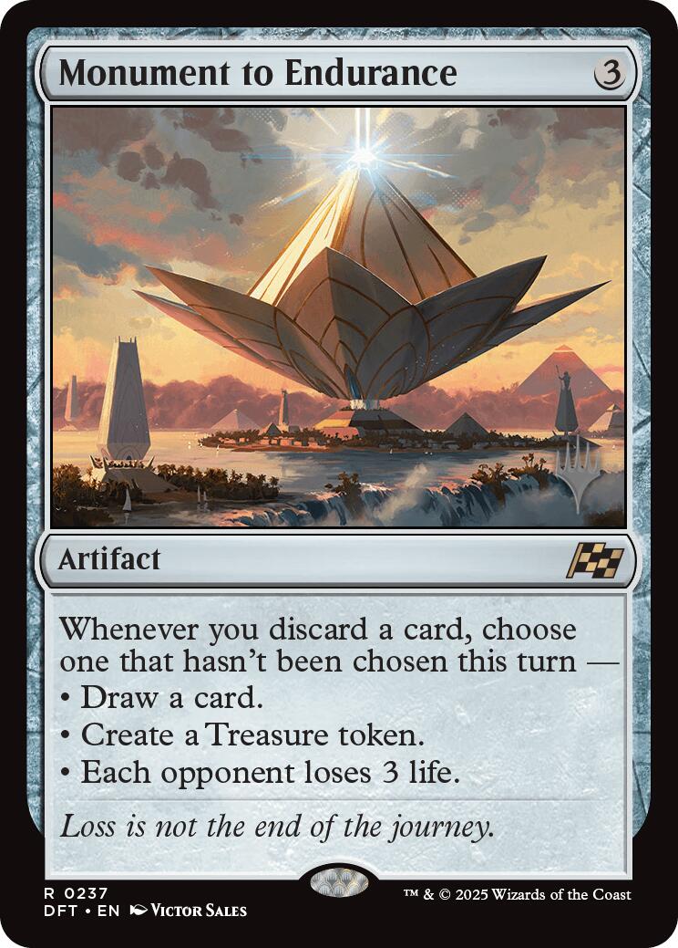 Monument to Endurance (Promo Pack) [Aetherdrift Promos] | RetroPlay Games