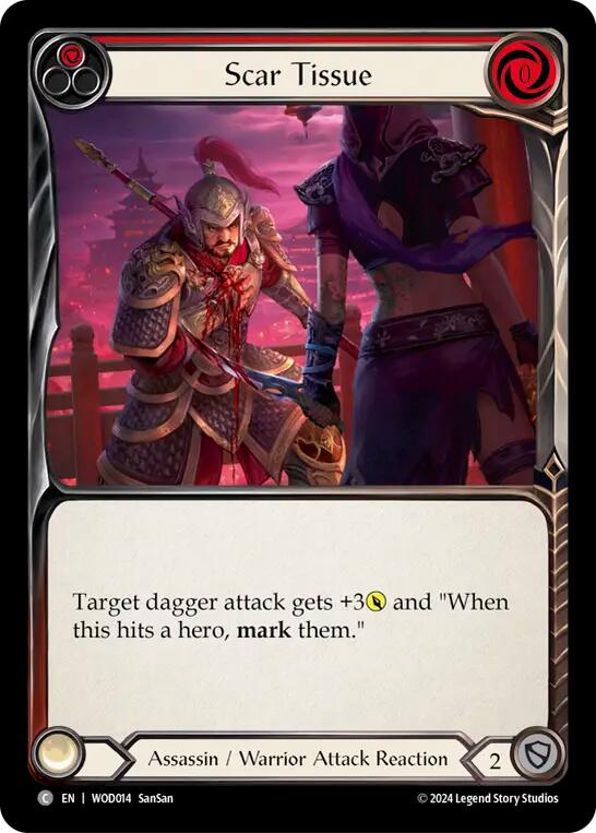 Scar Tissue (Red) [WOD014] (The Hunted Arakni, Web of Deceit Blitz Deck) | RetroPlay Games