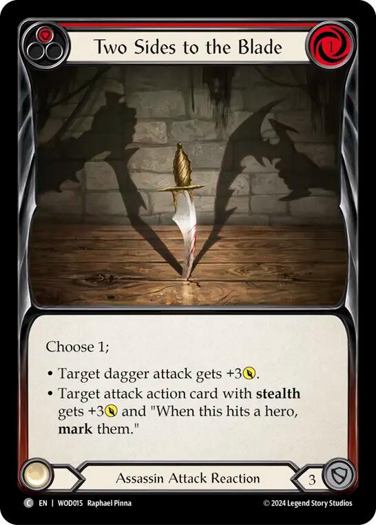 Two Sides to the Blade [WOD015] (The Hunted Arakni, Web of Deceit Blitz Deck) | RetroPlay Games