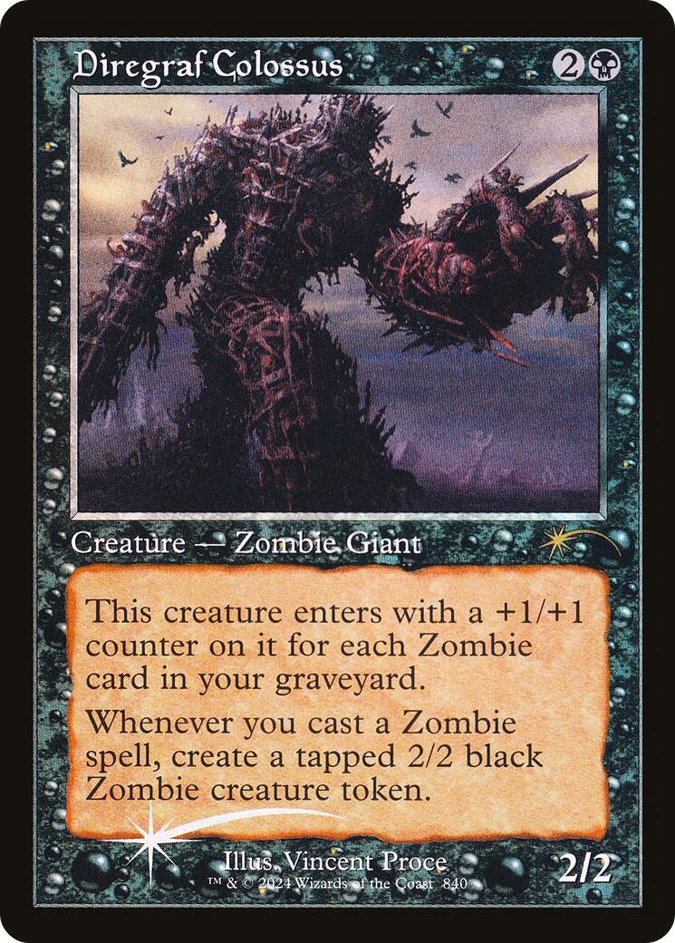 Diregraf Colossus (Retro Frame) [Secret Lair Drop Series] | RetroPlay Games
