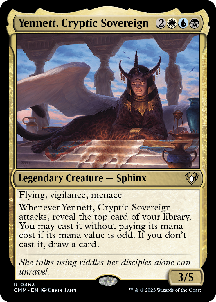 Yennett, Cryptic Sovereign [Commander Masters] | RetroPlay Games