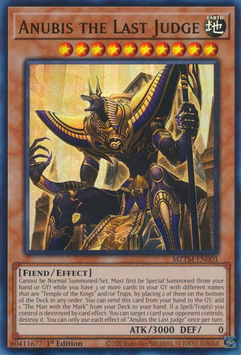 Anubis the Last Judge [MZTM-EN003] Ultra Rare | RetroPlay Games