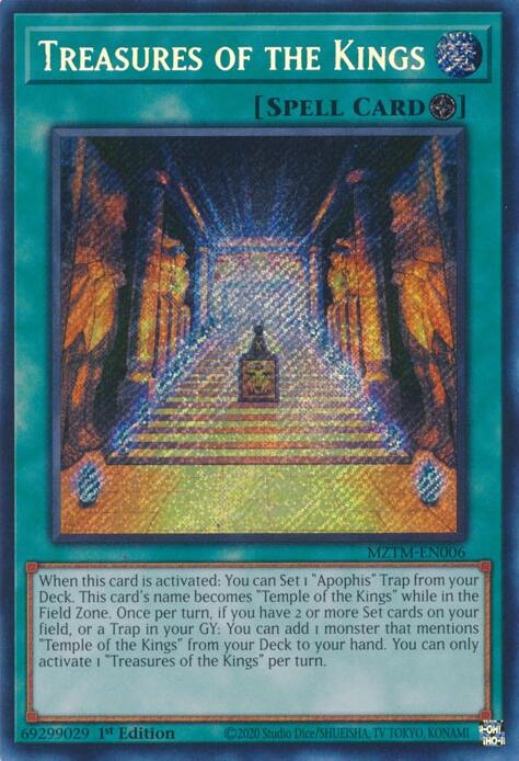 Treasures of the Kings [MZTM-EN006] Secret Rare | RetroPlay Games