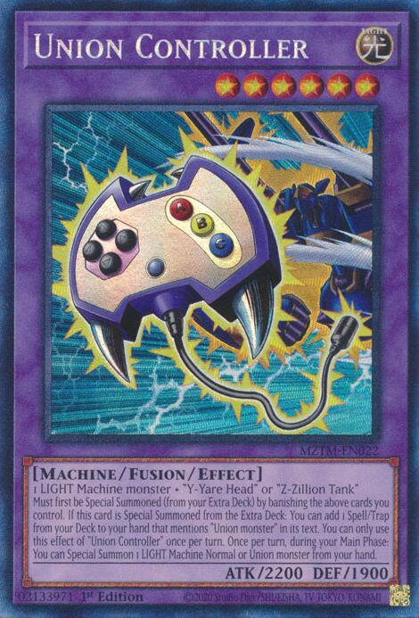 Union Controller (Collector's Rare) [MZTM-EN022] Collector's Rare | RetroPlay Games