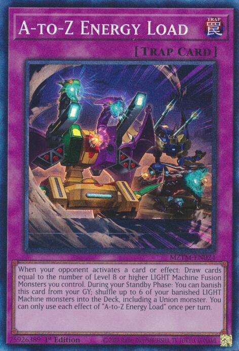 A-to-Z Energy Load (Collector's Rare) [MZTM-EN024] Collector's Rare | RetroPlay Games
