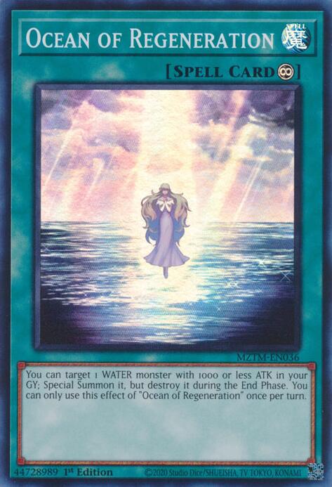 Ocean of Regeneration [MZTM-EN036] Super Rare | RetroPlay Games