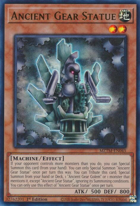 Ancient Gear Statue [MZTM-EN045] Ultra Rare | RetroPlay Games