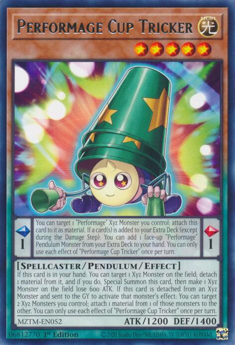 Performage Cup Tricker [MZTM-EN052] Rare | RetroPlay Games